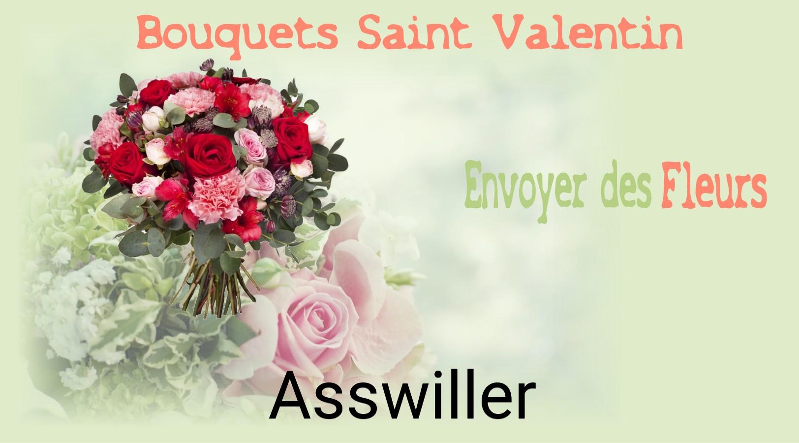 Roses de Saint-Valentin livrées à Asswiller